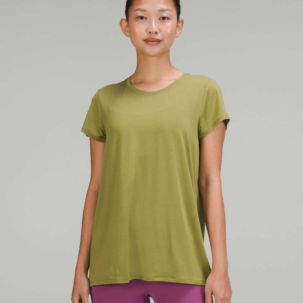 Lululemon Modal Open Up Tie Back T-Shirt
